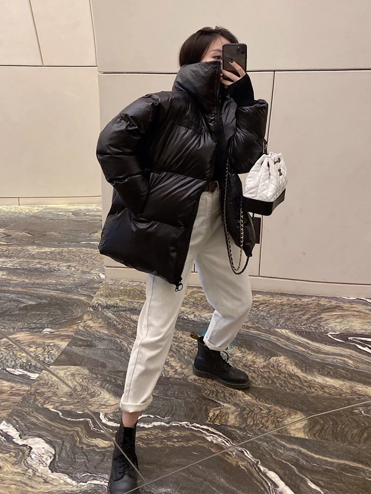 Хлопковые белые джинсы для женщин с высокой талией шаровары мам весенние новые