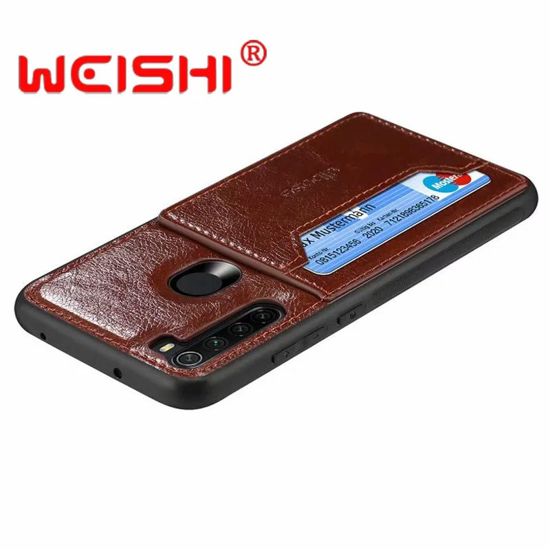 Роскошный высококачественный кожаный чехол-кошелек с отделением для кредитных