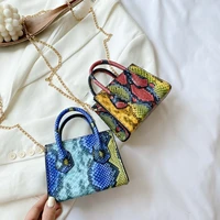 fashion snakeskin mini purse crossbody bag ladies hand bags women handbags luxury purses handbags for women