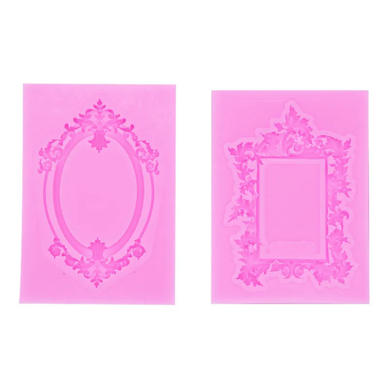 

New DIY European frame cake mold hollow decoration 0245897-41.