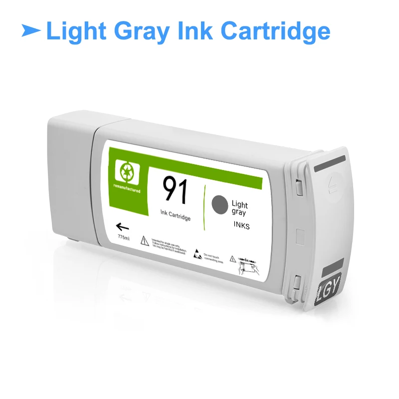 [Сторонний бренд] для HP 91 сменный чернильный картридж с пигментными чернилами