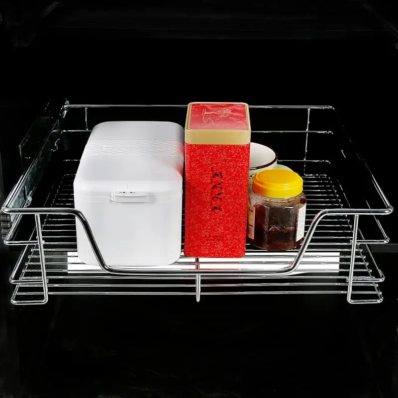 

Телескопическая полка для кухонного шкафа, полка для хранения посуды