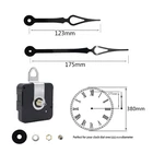 Большие бесшумные настенные часы с высоким крутящим моментом, кварцевый механизм для ремонта рук