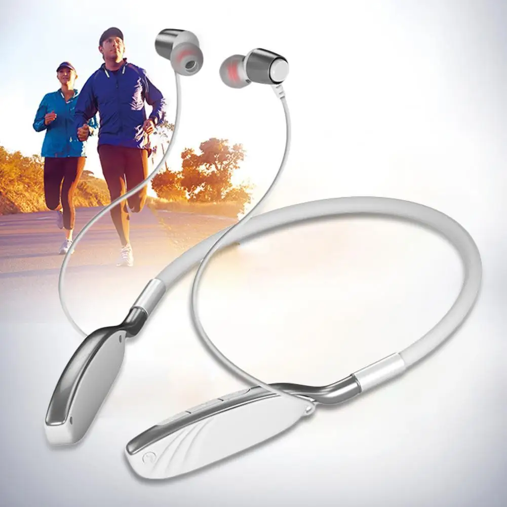 

Bluetooth 5.0 Magnetic Neckband Waterproof Stereo Sports Earphone Headset with Mic