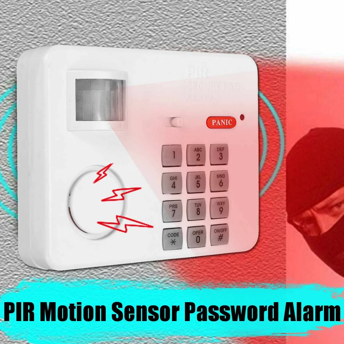 Беспроводная сигнализация с датчиком движения инфракрасные детекторы защитой