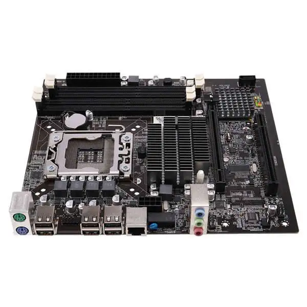 X58 настольная материнская плата LGA 1366 4 канальный DDR3 32 Гб RAM для Intel E5520/L5520 X5650 Core