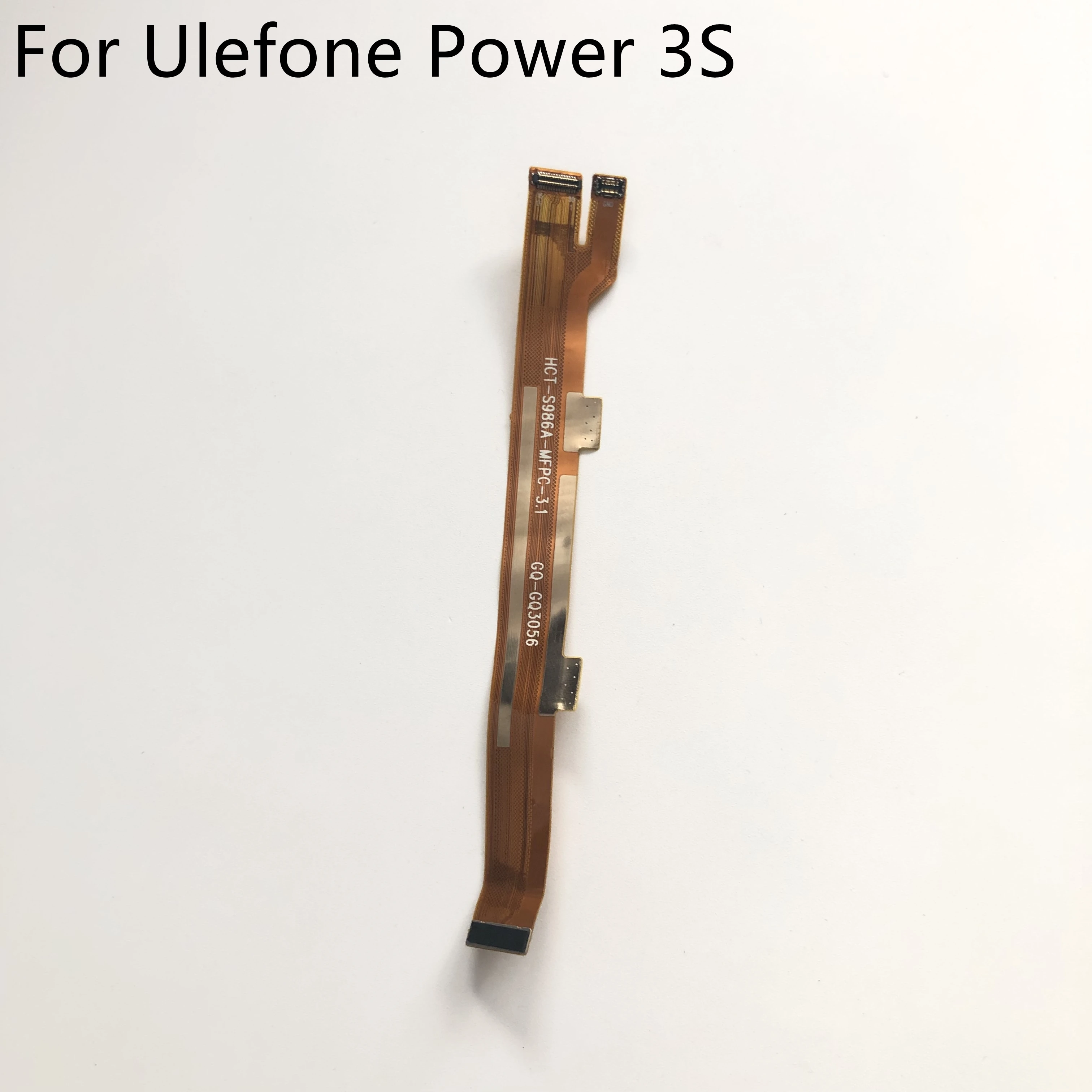 Ulefone мощность 3S используется USB зарядка плата Материнская FPC для MTK6763