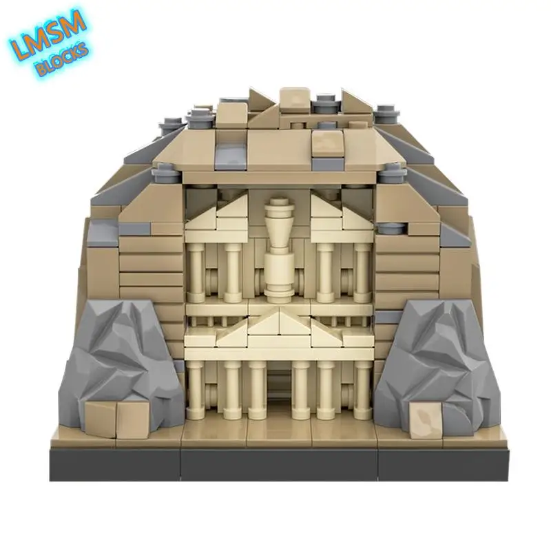 Конструктор Moc Petraing модель исторической архитектуры Классический Город Модель