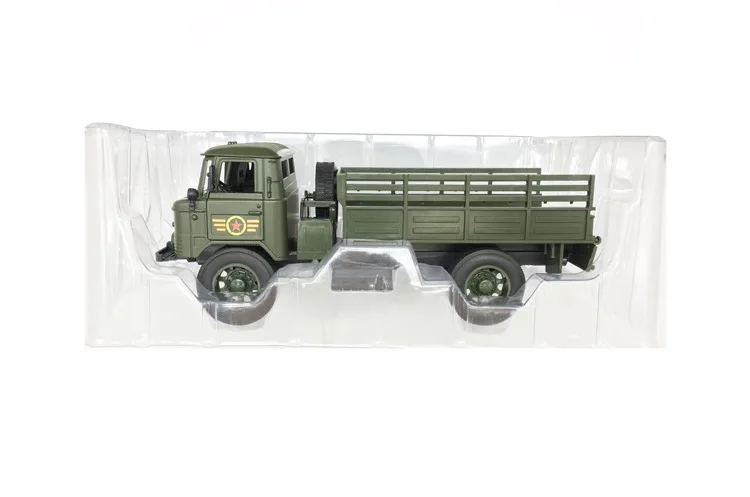 1/20 масштабная модель автомобиля, игрушки Второй мировой войны, GAZ, грузовик, звук и светильник, литая под давлением, металлическая модель автомобиля, игрушка для коллекции, подарка, детей