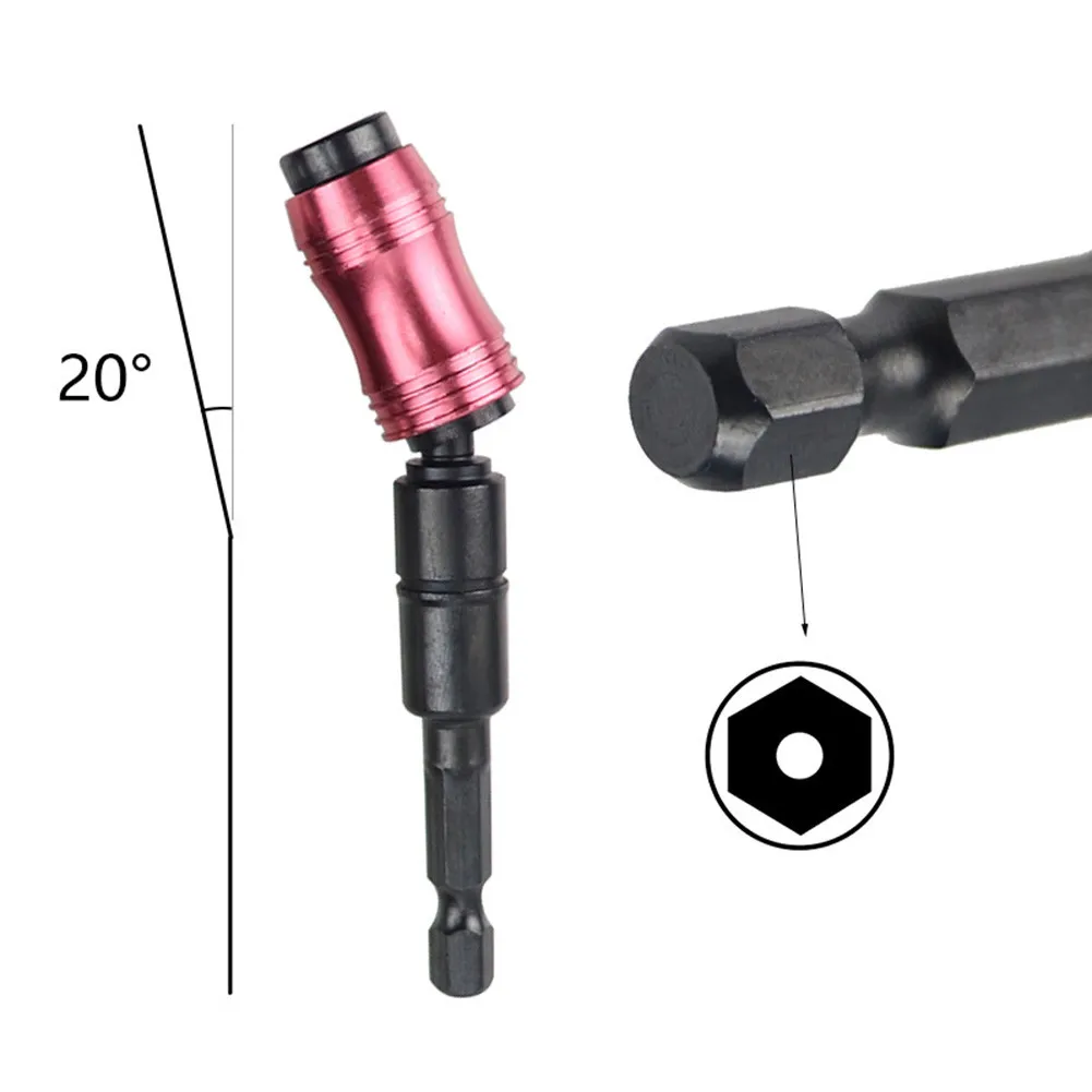 

Electromagnetic Screw Bit Magnetic Screw Drill Tip Change Locking Bit Holder Spring Quick Release Screw Drill Accessory