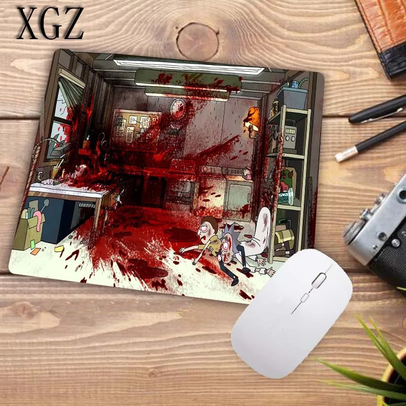 XGZ большая рекламная акция, коврик для мыши с принтом аниме Рик и Морти, компьютерный коврик для компьютера, размер X 22 см, игровой коврик для мыши