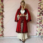 Традиционное платье для вечеринки, вечерние платья с албанским Kosovar, вельветовые наряды для выпускного вечера, наряды Caftan на заказ