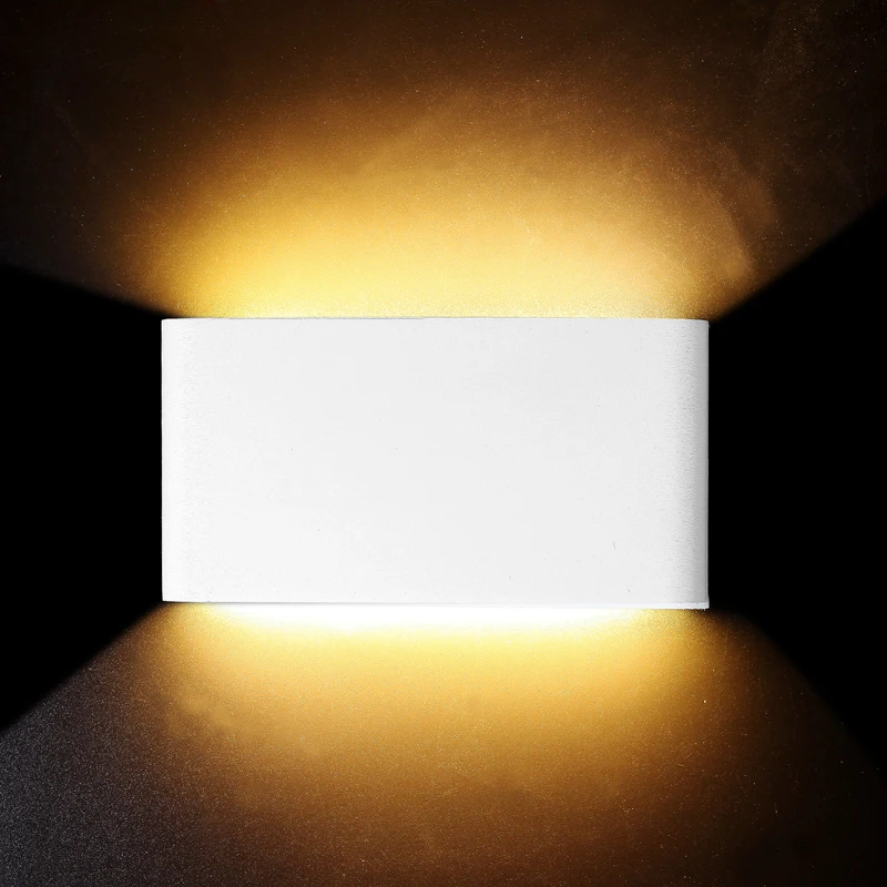 Светодиодные уличные комнатные Настенные светильники 6 Вт/12 Вт AC85 265V IP65