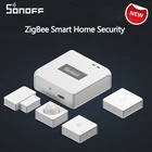SONOFF Zigbee3.0 Умный дом Безопасность ZB мостбеспроводной переключательтемпература и влажностьдатчик движениядверьокно eWelink APP