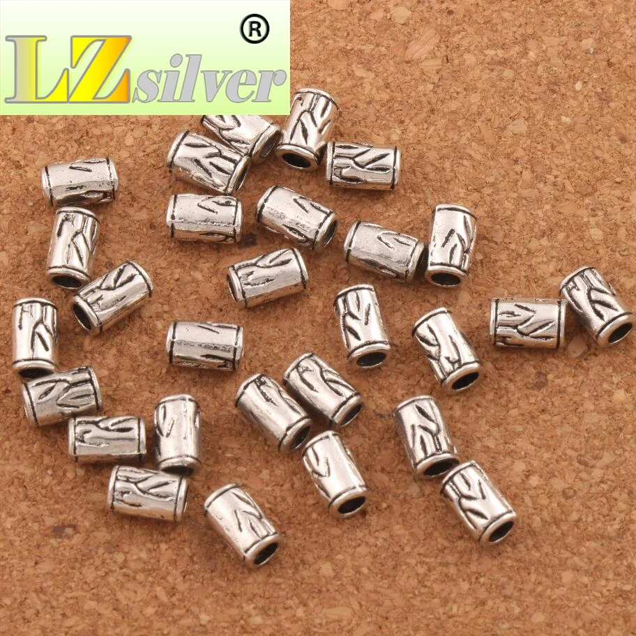 Orchid Curved Bail Style Tube Beads Spacers 8.7x5.3mm 300PCS zinc alloy Spacers Jewelry Findings L519