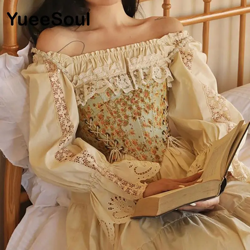 Новинка 2022 корсет бюстье с принтом Кружевная туника на бретельках пряжкой