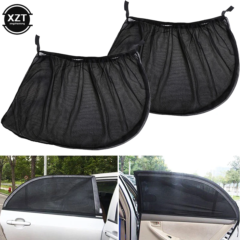 

Car Sun Shade Styling Accessories Auto UV Protect Curtain Side Window Sunshade Mesh Sun Visor Protection Films Roller Blind