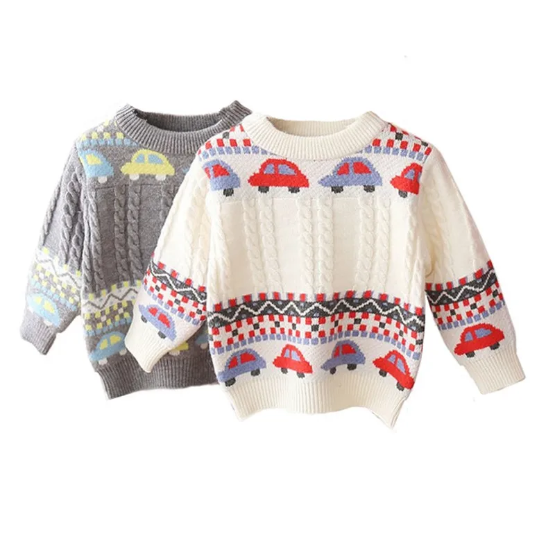 Новинка Сезон осень зима Свитеры для маленьких мальчиков и девочек Мягкий