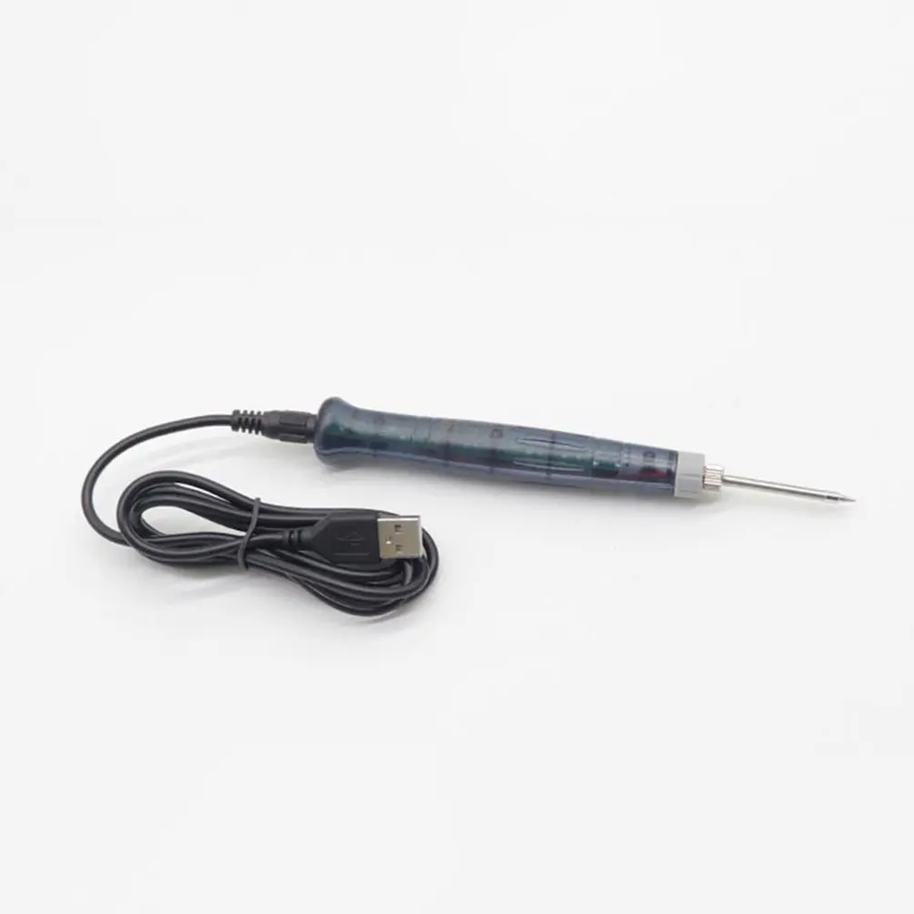 

Hot Sale 5V 8W Mini USB Electric Soldering Iron Induction Switch Portable Welding Tool Set Home DIY Heating Soldering Pen/Tip