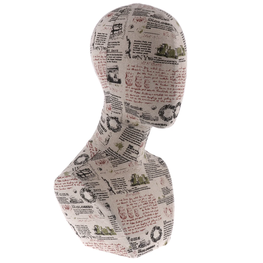 Манекен голова для парика делая дисплей парики очки волосы женский манекен грудь