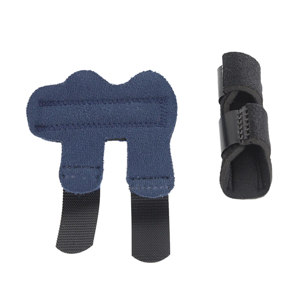 2 Pcs Finger Splints Sport Sleeves Brace for Mallet Arthritis Corrector With Adjustable Tape Bandage | Красота и здоровье