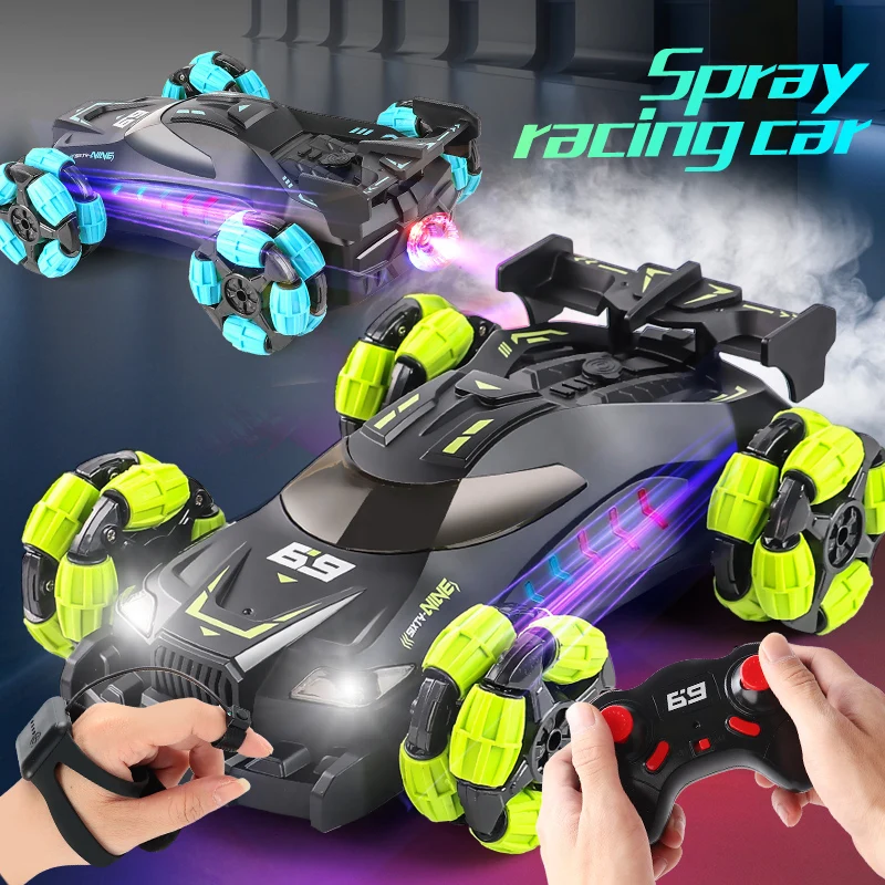 

Spray Racing Car Gesture Induction Twist RC Drift Racing Off-road Climbing Stunt Dump Remote Control Car Electric Game with Car