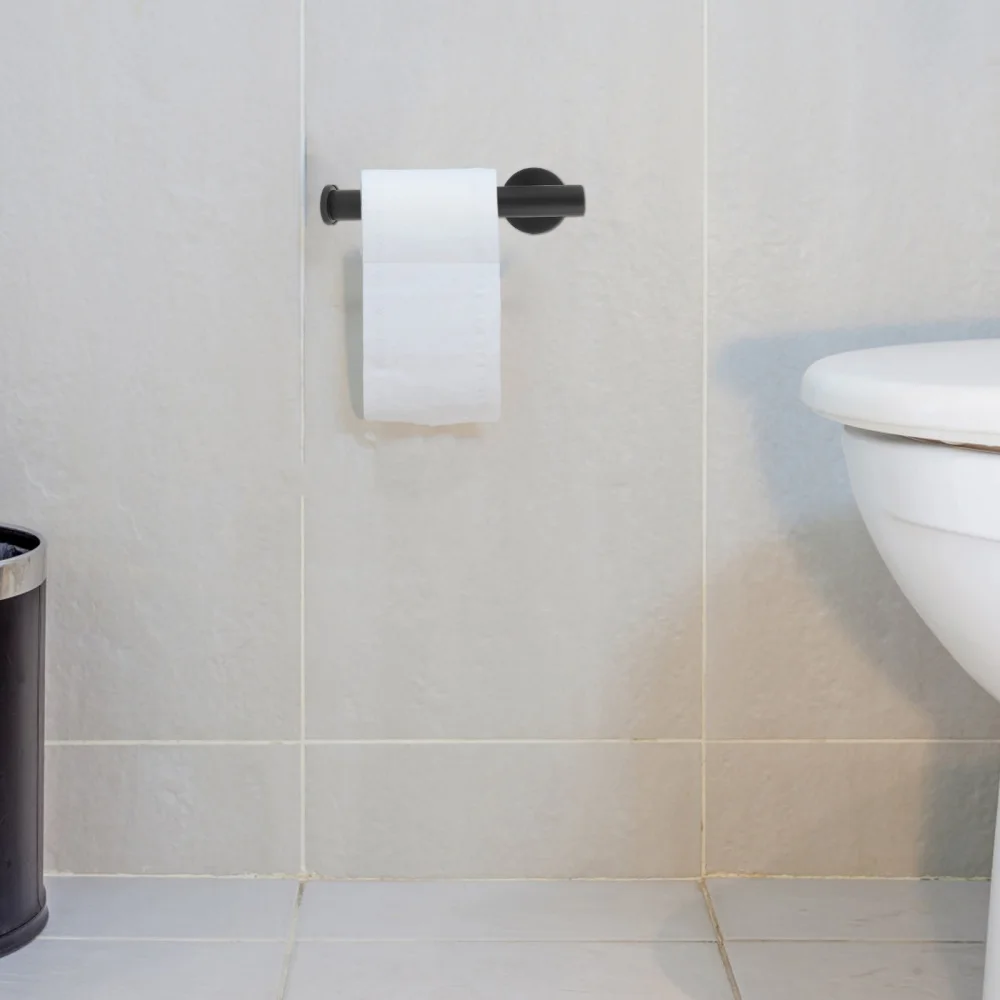 

2pcs Towel Holder Stainless Steel Towel Hanger Toilet Roll Holder for Bathroom