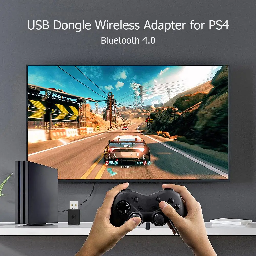 3 5 мм Bluetooth совместимый ключ USB 4 0 адаптер приемник для PS4 Playstation контроллер геймпад