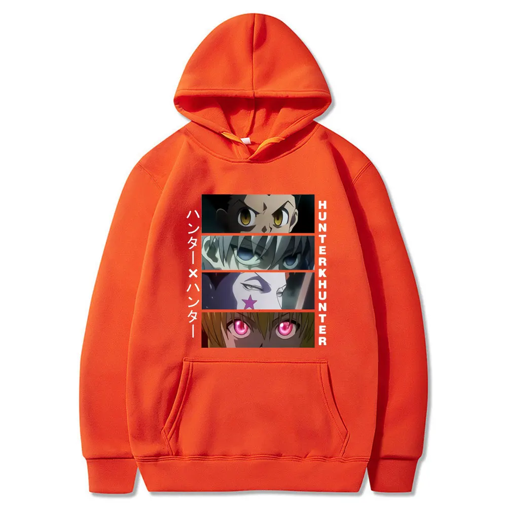 

Kawaii Japan Anime Hunter X Hunter Hoodies Men Women Short Sleeve Sweatshirt Killua Zoldyck Black Hoodies Bluzy Tops Clothes
