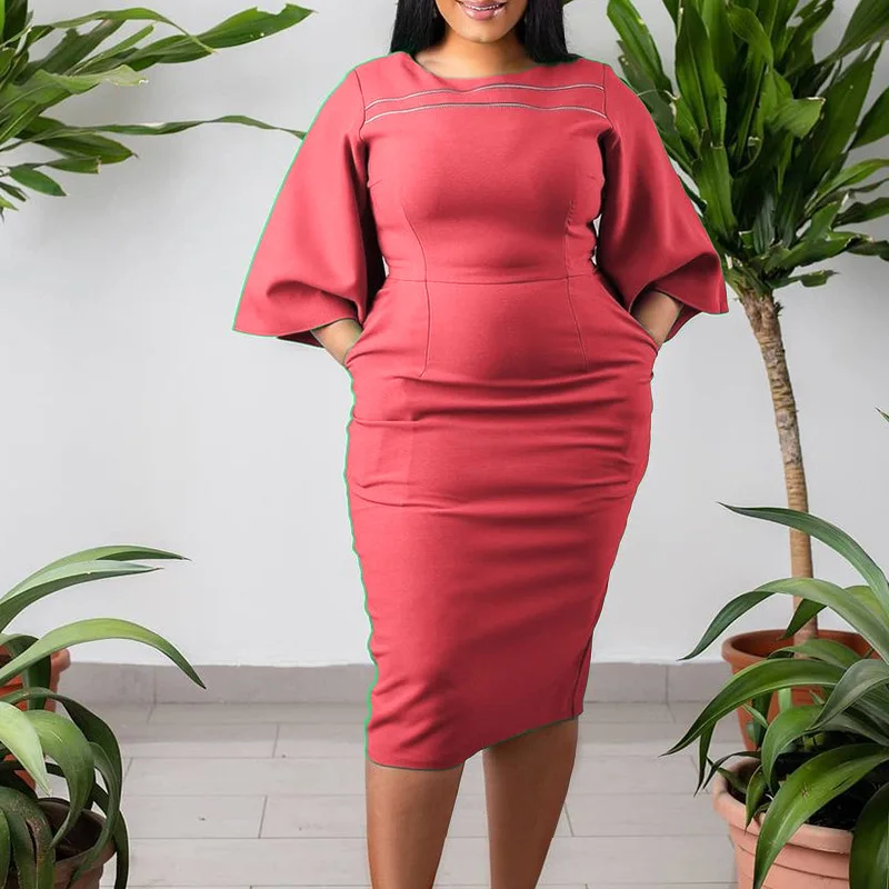

Sexy Slim Party Dress Women Half Sleeve O-neck Midi Dress Summer Vestidos Green Blue Patchwork Striped Bodycon Dress