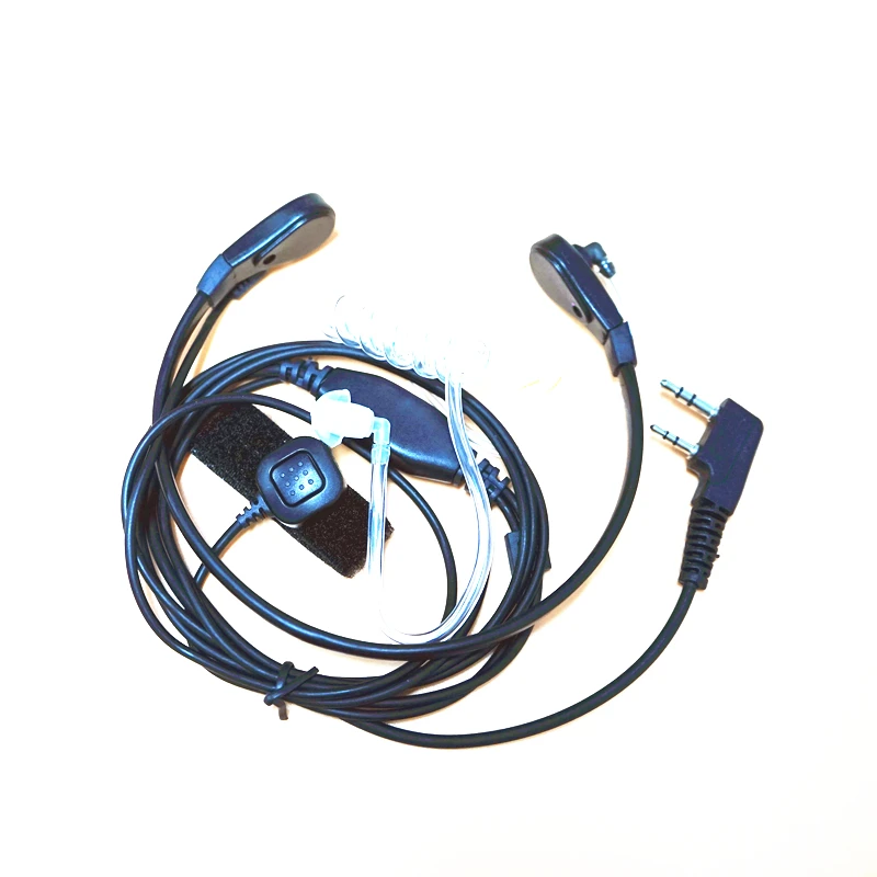 baofeng throat microphone headset walkie talkie mic earpiece headphone for bf 888s uv5r uv3r plus cb ham radio accessories uv 5r free global shipping