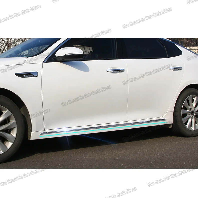 Края двери автомобиля из нержавеющей стали Lsrtw2017 планки для Kia K5 Optima 2016 2017 2018 2019 2020