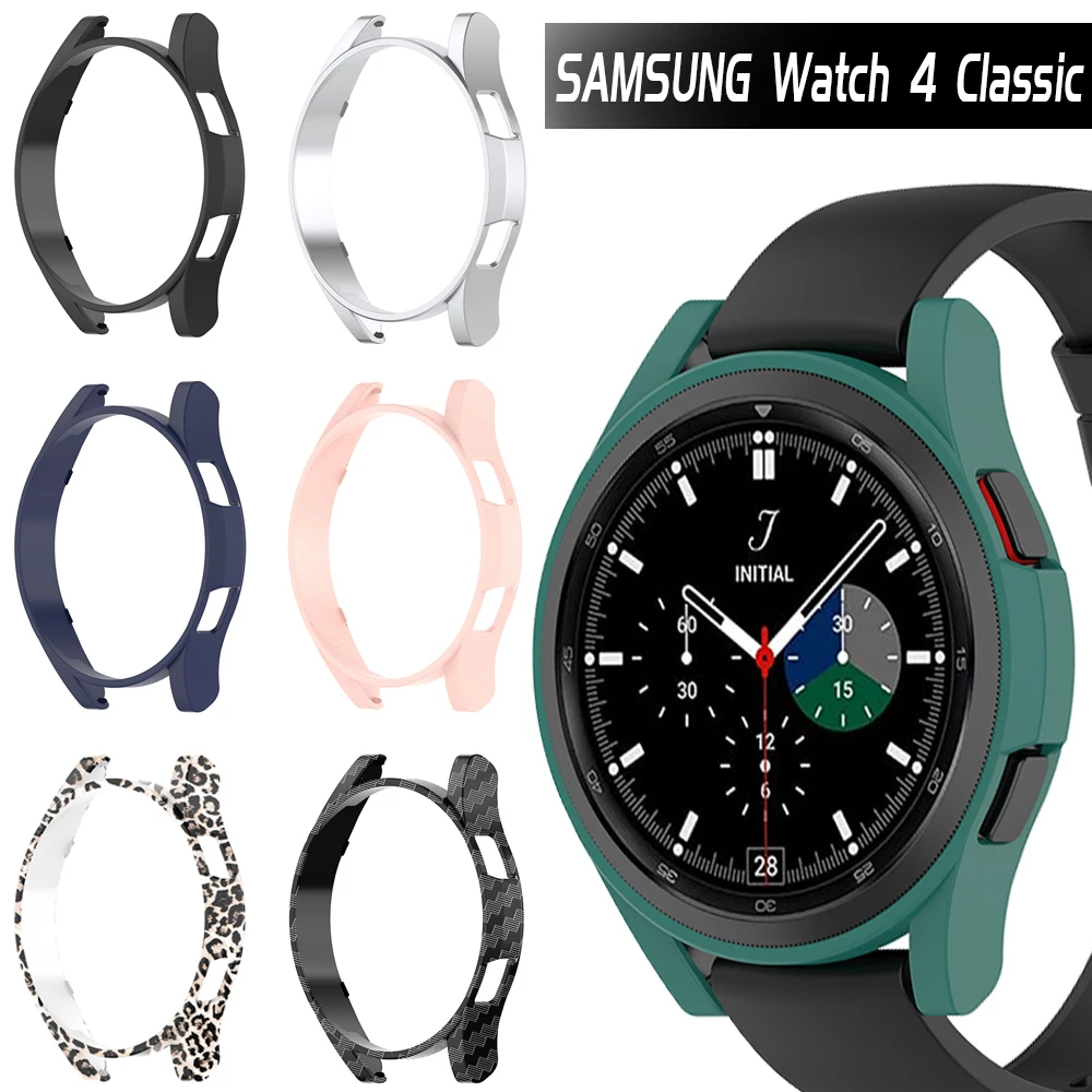 Матовый чехол из поликарбоната для часов Samsung Galaxy Watch 4 Classic 42 мм 46 всесторонний