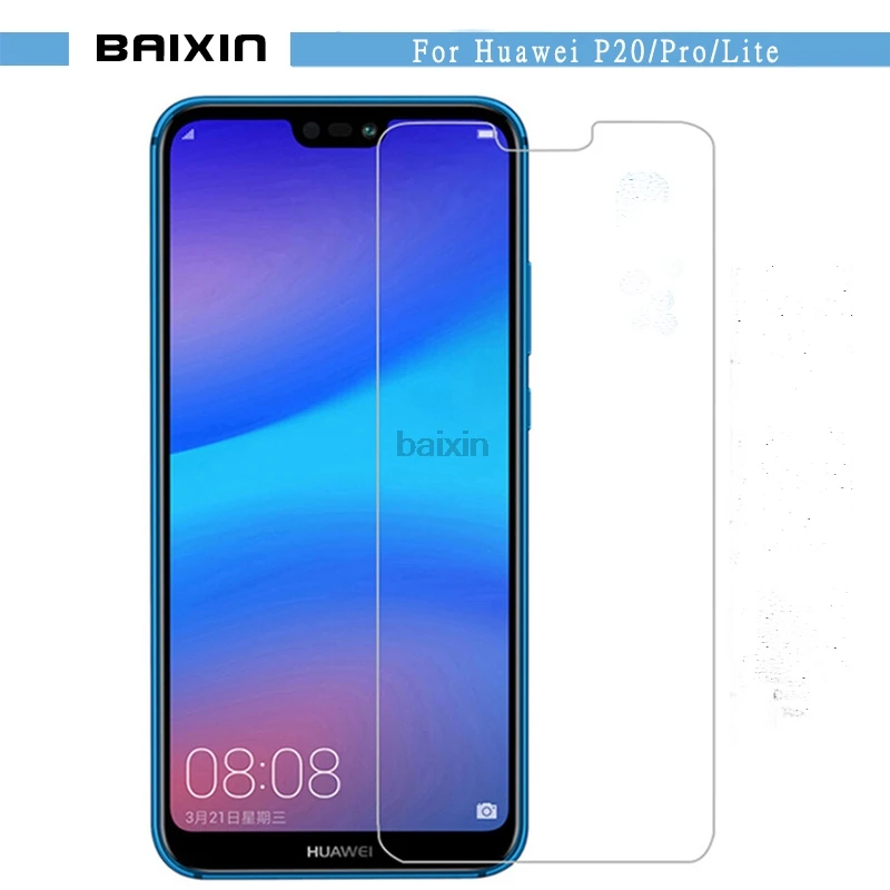 Baixin 9H HardnessTempered стекло для huawei p20 pro lite защита экрана Защитная пленка с посылка