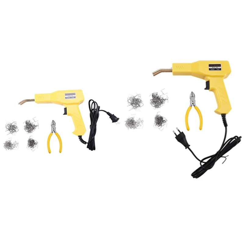 

Hot Staplers Machine Plastics Welder Garage Tools 50W Staple PVC Repairing Machine Car Bumper Welding Repairing