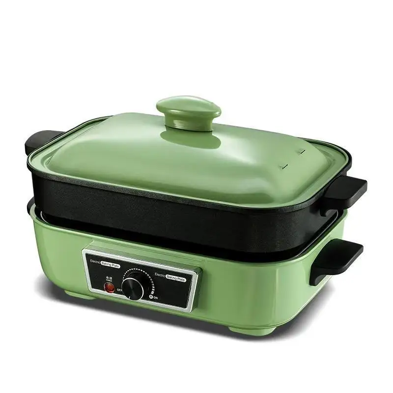 

5 IN 1 multi-function pot home cooking pot electric barbecue barbecue stove hot