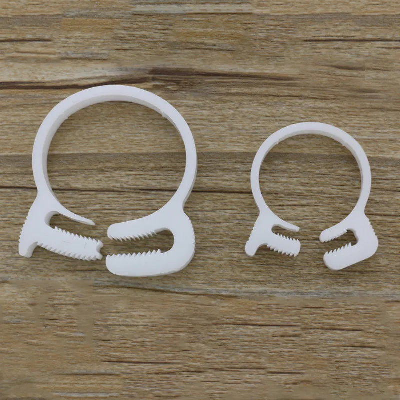 10 шт. пластиковое соединение шлангов фиксированные зажимы Регулируемый зажим