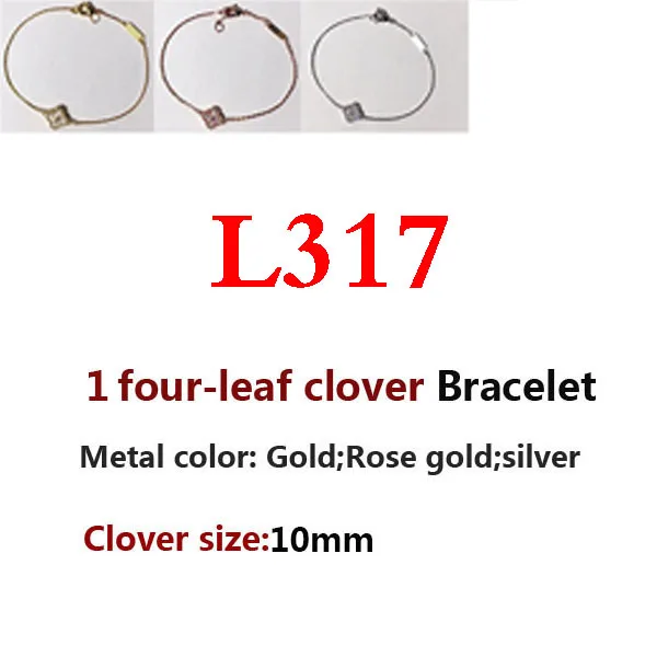 

L317 1 Flower 10mm mini Bracelet Personality Fashion Romantic Style Clover Jewelry Gift for Friends 2020 new hot