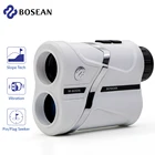 Лазерный дальномер Bosean Golf, Перезаряжаемый USB измеритель расстояния, режим наклона, блокировка флага, продолжить сканирование скорости
