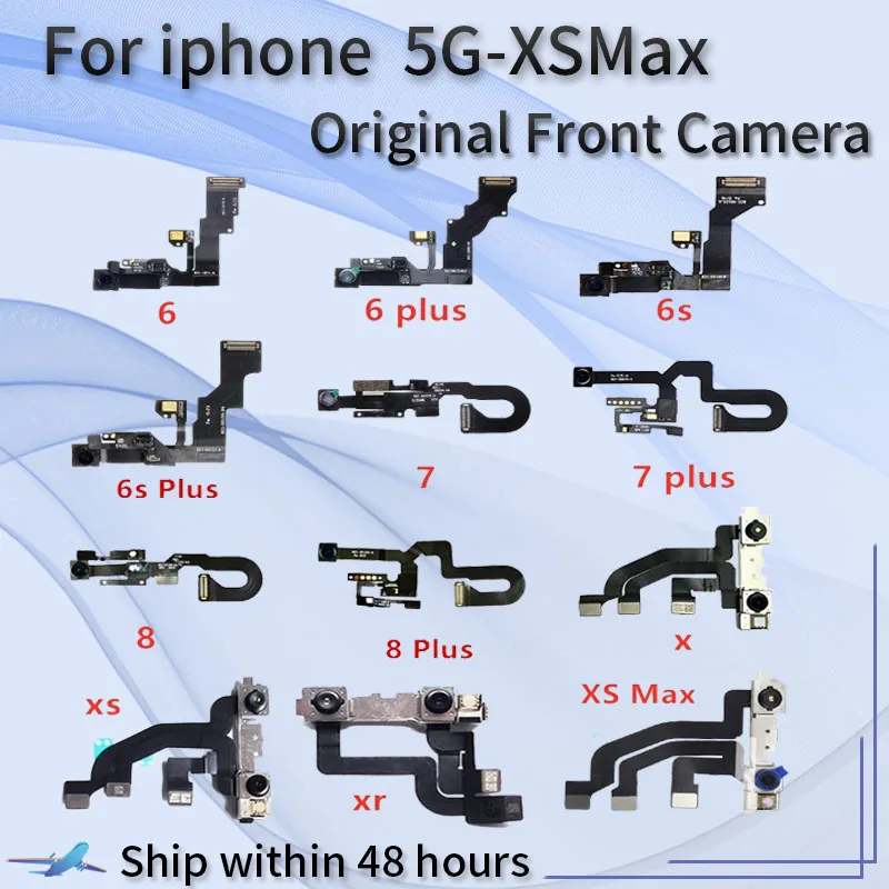 Для iPhone 5G 5S 5C SE 6G 6Plus 6s plus 7G 7 плюс 8G 8plus X XR XS XsMax серии фронтальная камера гибкий