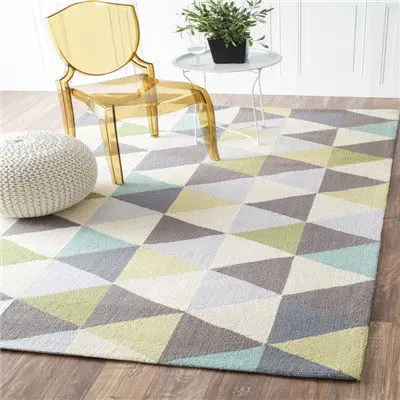 Buff Large High Quality Handwoven Wool Carpets For Living Room Chinese Wool Carpet Bedroom Kids Rug Thick Plush Soft Floor Carpets - Цвет: Buff