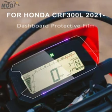 Fit For HONDA CRF300L Rally MSX125 2021 CRF 300L Anti-scratch Screen Dashboard Protector Instrument TFT LCD Protective Film