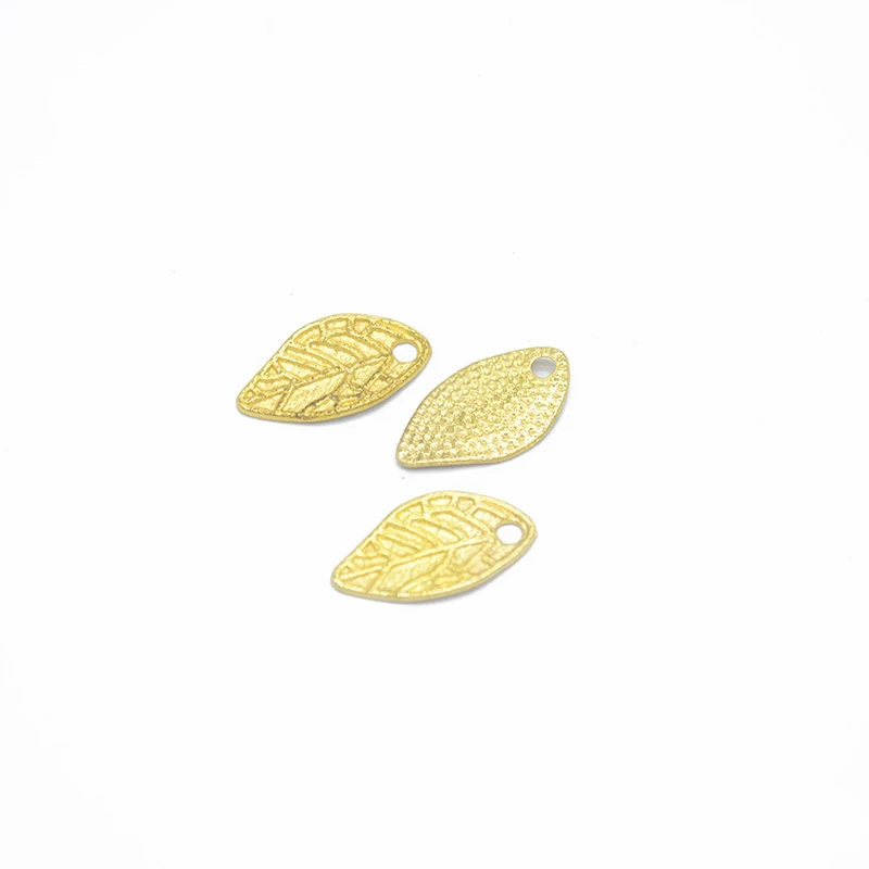

250pcs Leaf Charms DIY Jewelry Making Pendant Fit Bracelets Necklaces Earrings Handmade Crafts