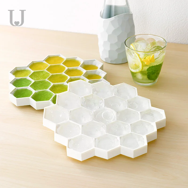 

Jordanjudy Household Ice Cubes Mould Ice Cubes Box Ice Maker Creative Non-toxic Silica Gel Ice Mold Ice Tray