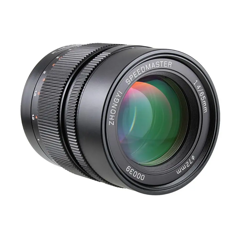 Zhongyi Mitakon Speedmaster 65 мм F1.4 объектив с ручной фокусировкой прайм для FUJI Fujifilm G Mount