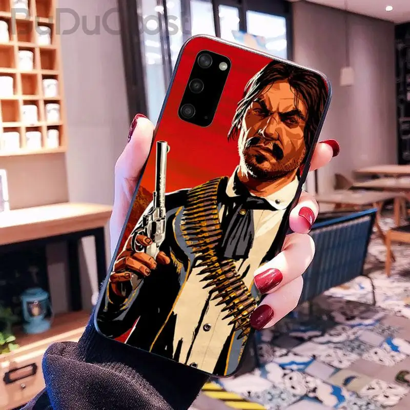 

Game Red Dead Redemption 2 Phone Case for Samsung S20 plus Ultra S6 S7 edge S8 S9 plus S10-5G lite 2020 S10E