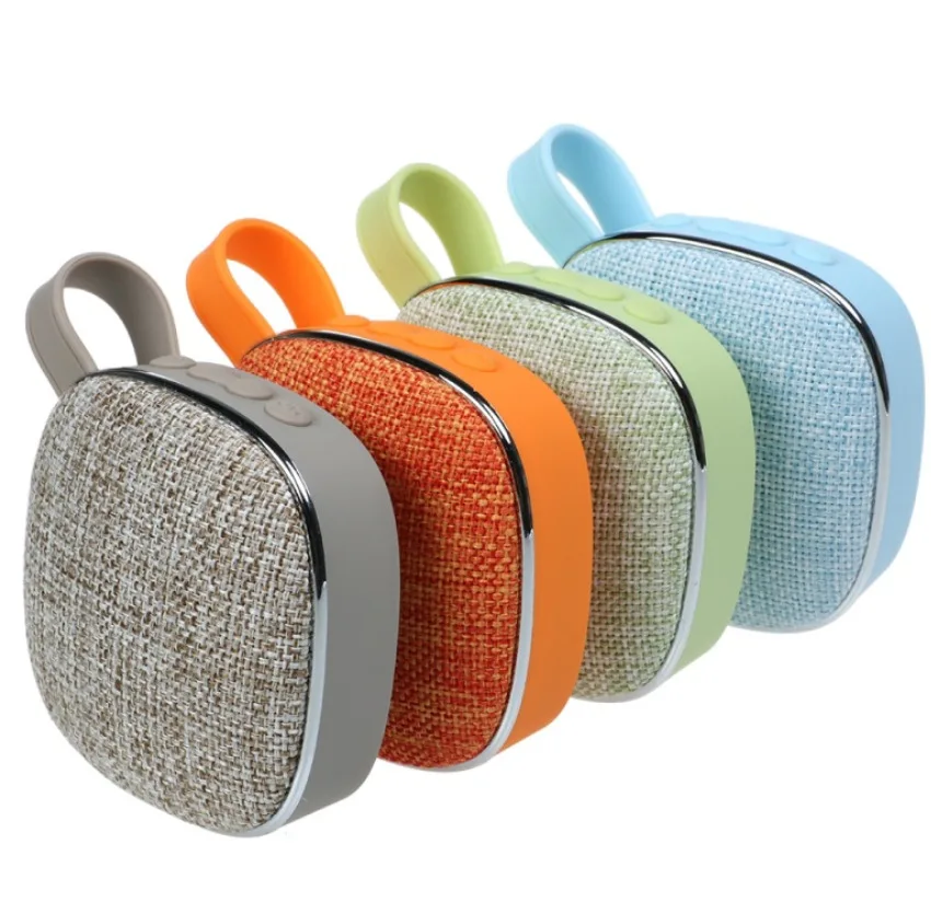 

Mobile wireless outdoor portable mini card bluetooth stereo X25 cloth art bluetooth speakers