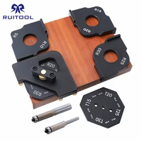 woodworking radius quick jig router table round corner template trimming router bits r5 r10 r15 r20 r25 r30t15 t20 t25 t30