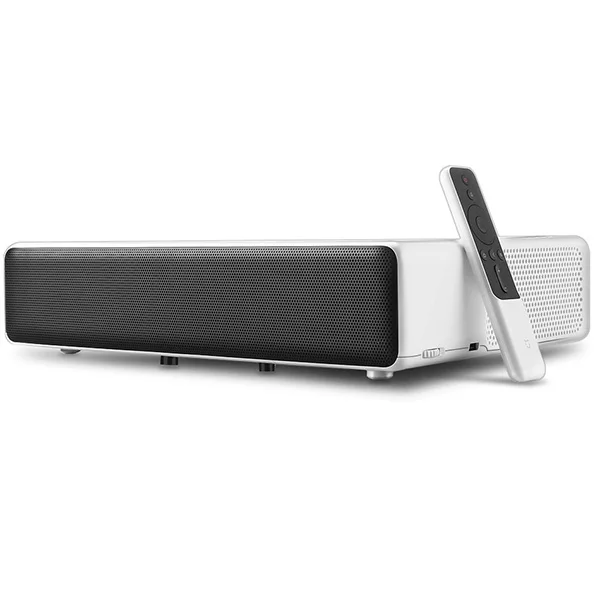 EU Plug Xiaomi Mijia, Ультра короткий лазерный проектор на английском языке, 150 дюймов, 5000 ANSI, 1080 P, 4 K, Android, домашний ТВ-кинотеатр, WiFi, BT - Цвет: EU Plug