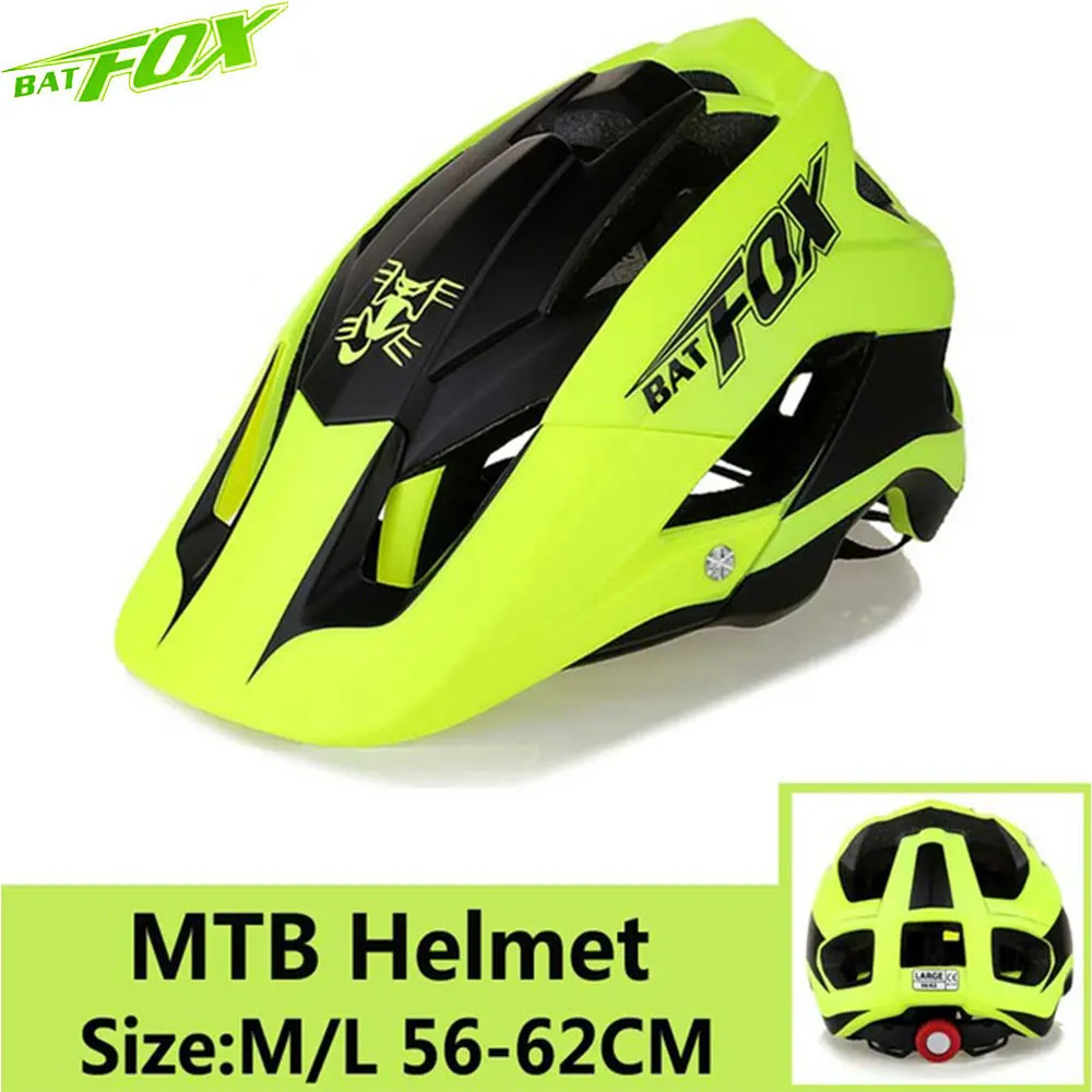 F659-2 BATFOX велосипедный шлем MTB велосипедный шлем для мужчин Сверхлегкий дышащий шоссейный велосипед горный велосипедный шлем для женщин Casco Ciclismo - Цвет: F659-2